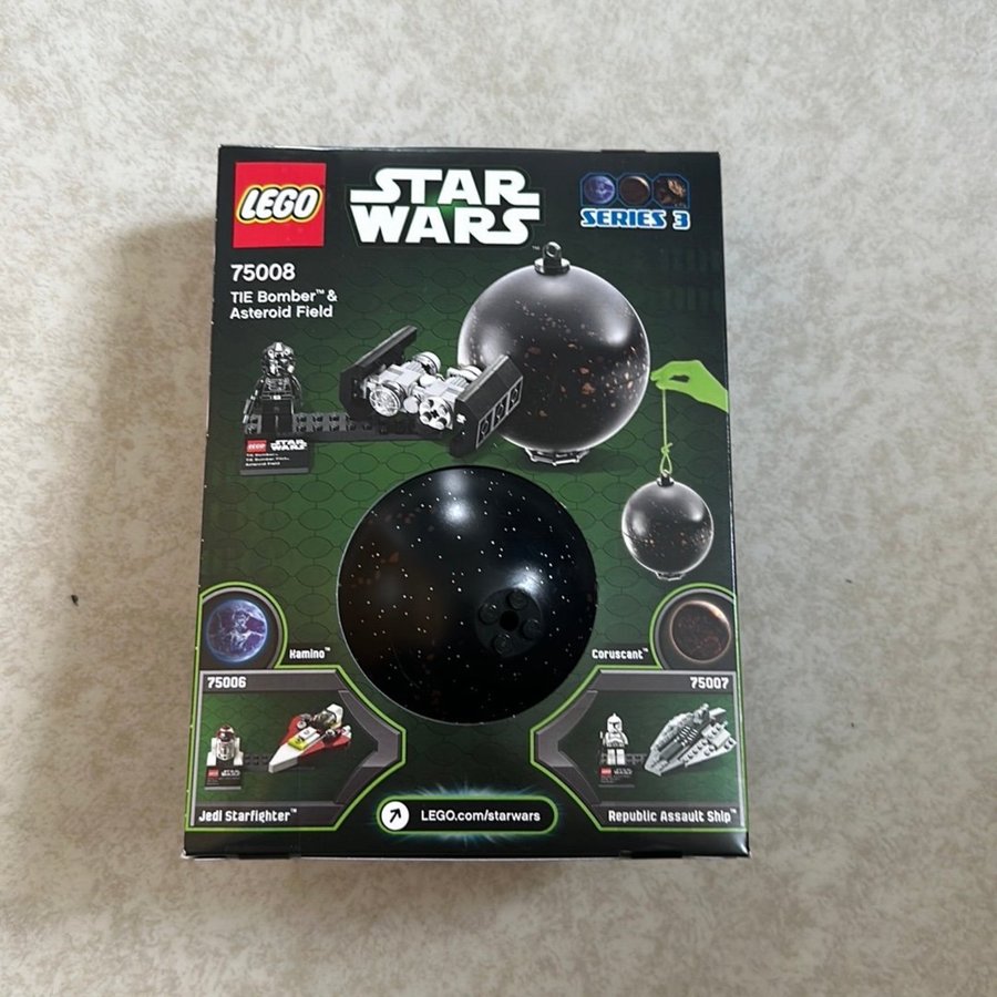 LEGO Star Wars 75008 TIE Bomber  Asteroid Field