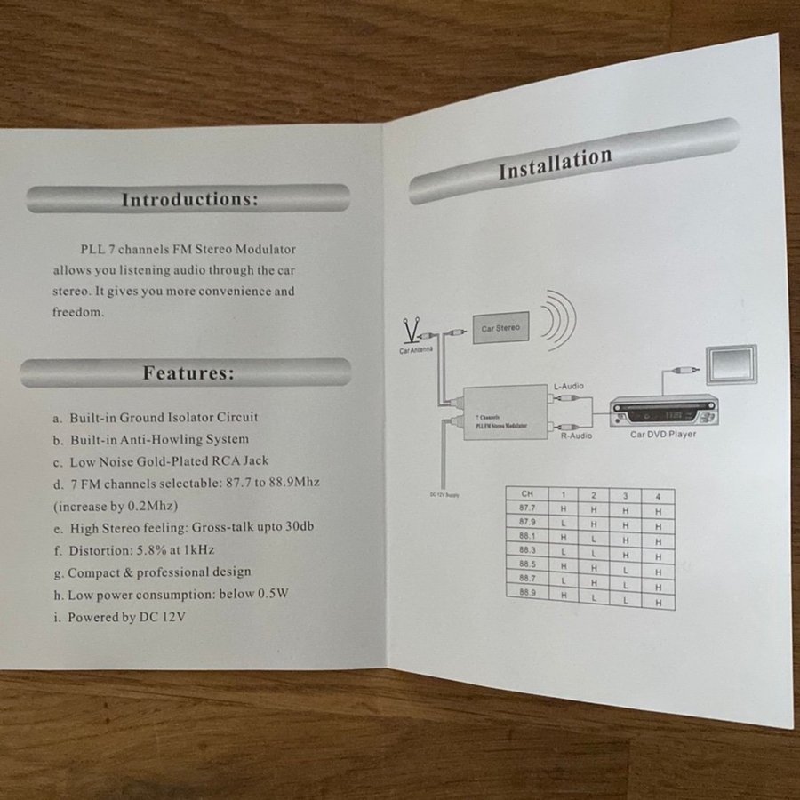 Fahrenheit EFM4 PLL FM Stereo Modulator