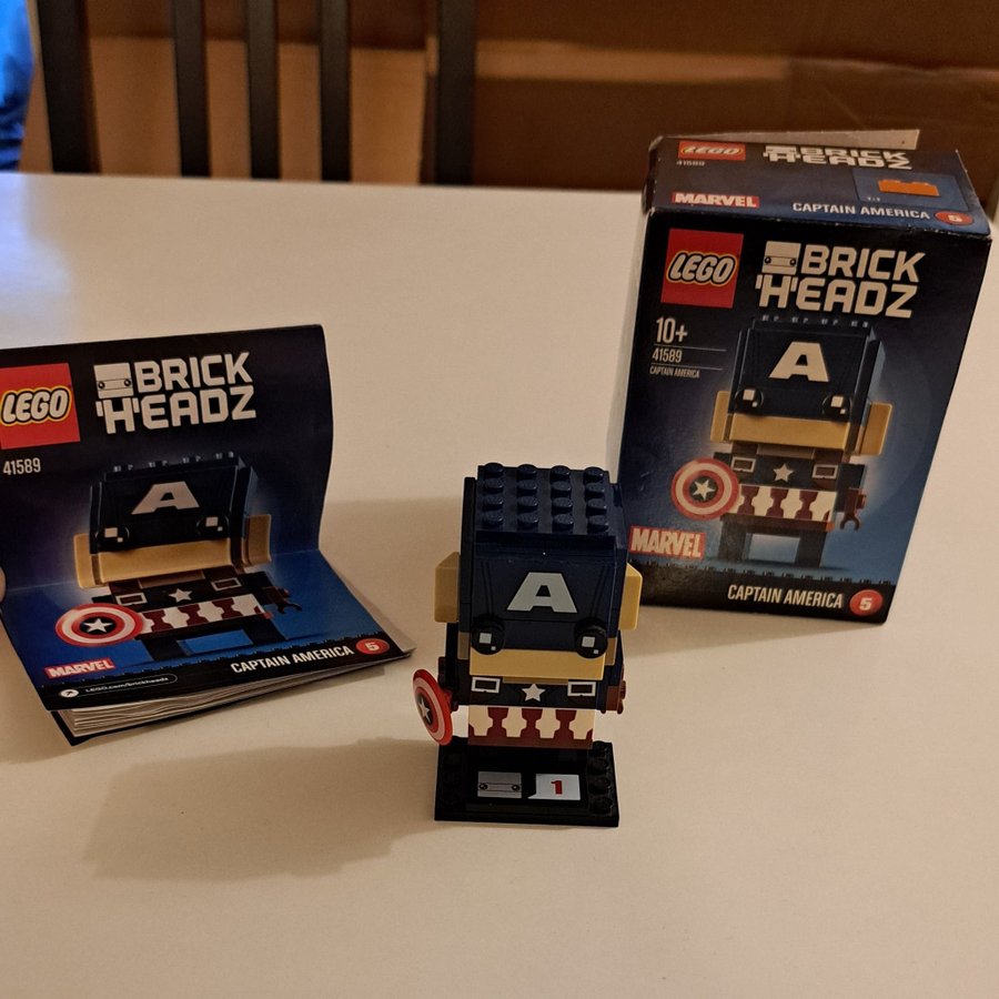 LEGO BrickHeadz Captain America 41589