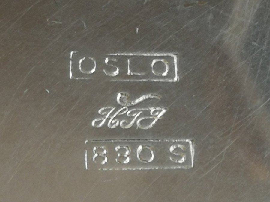 Fat, silver 830 S OSLO, vikt: 388 g