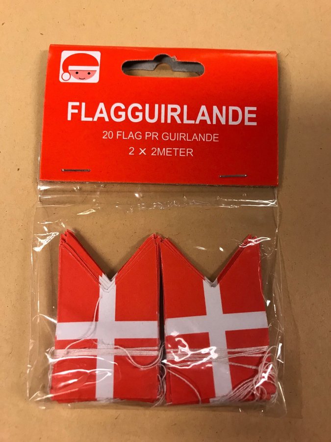 Danska flaggirland 20 flaggor