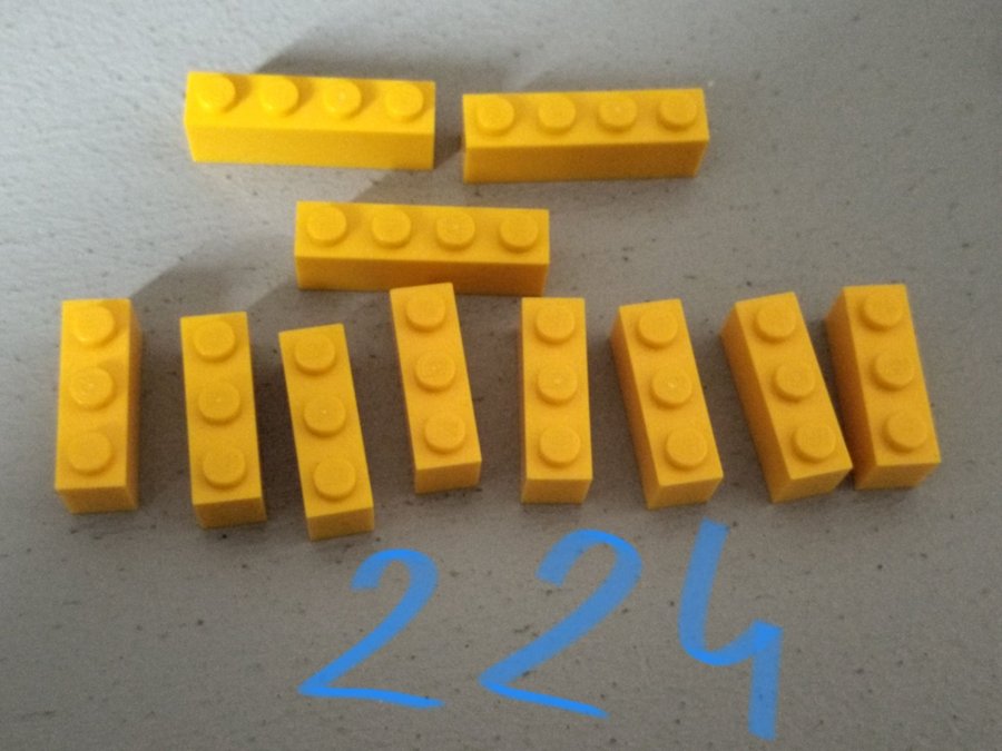 Lego Gula klossar