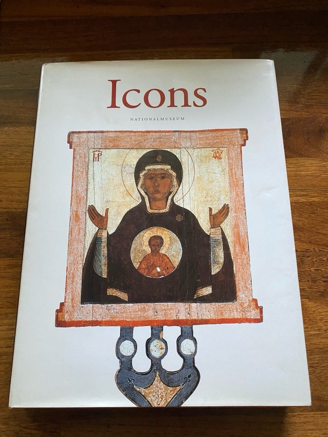 BOK om IKONER bøger om ikoner ICONS religiøse motiver ryska ikoner