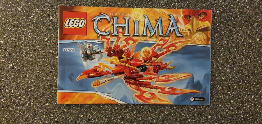 LEGO Legends of Chima 70221 - Flinx's Ultimate Phoenix