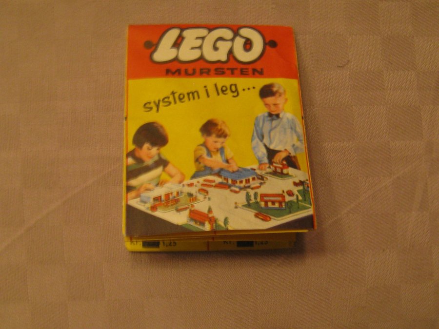 LEGO Mursten System i Leg - Gammal Broschyr