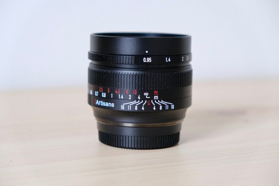 7Artisans 50mm f/0.95 till Fujifilm X