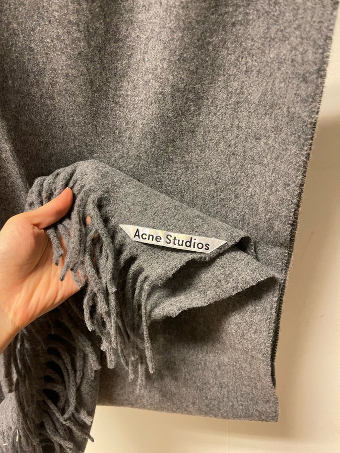 Helt Ny* Acne Studios Canada wool scarf