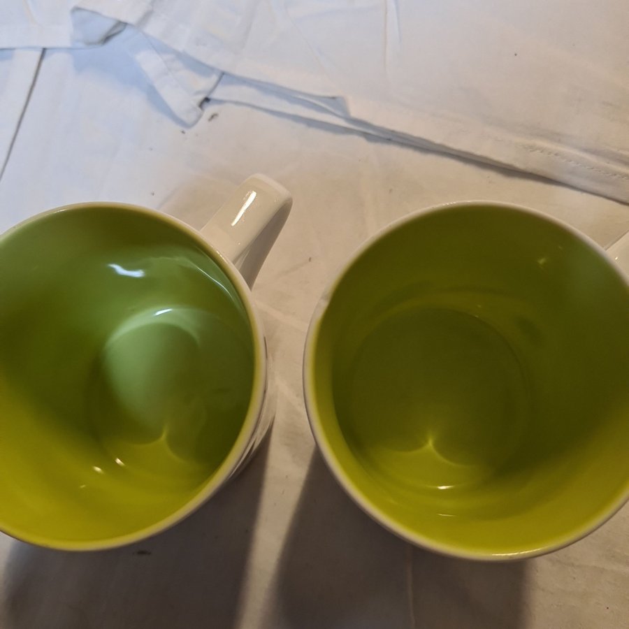 2 st. Koppar Pia Rörstrand Tekopp kaffekopp designkopp