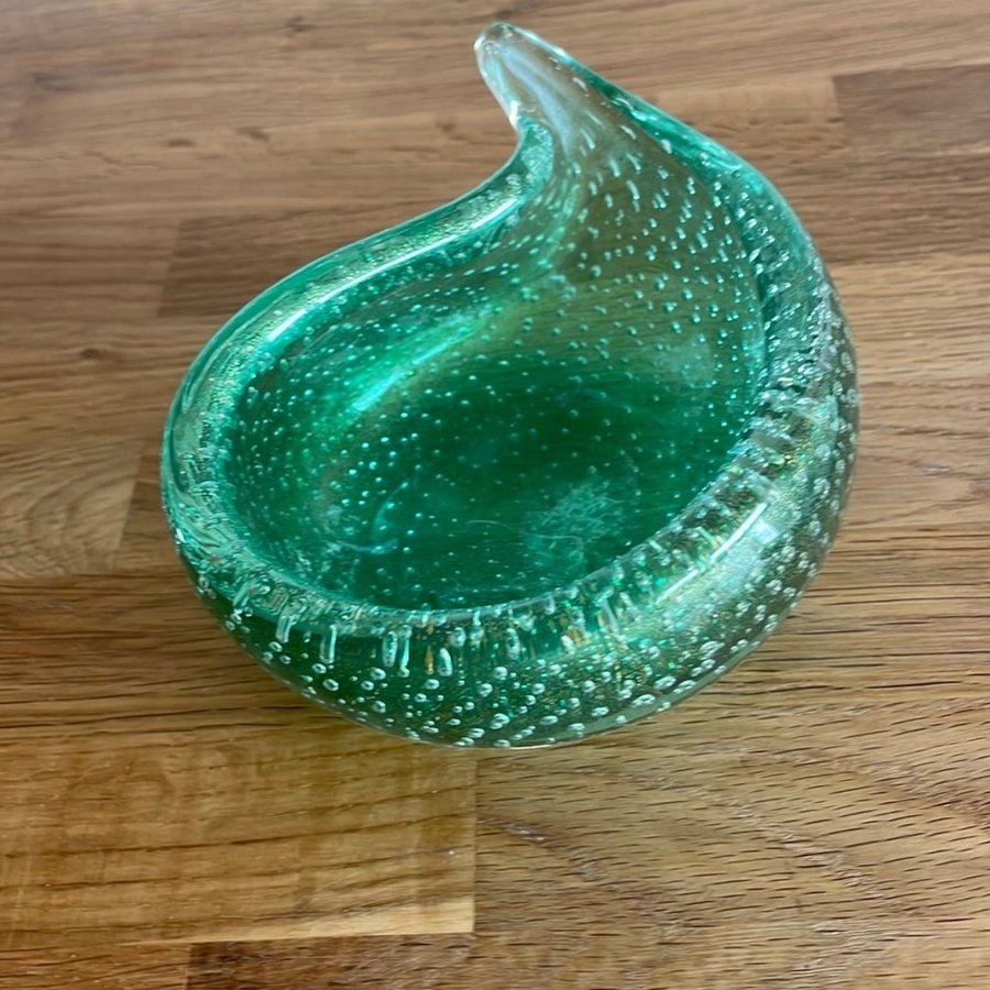 Vintage Murano glasskål