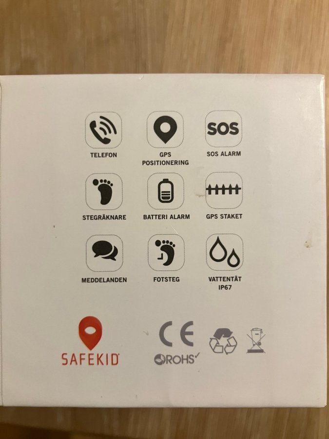 GPS mobiltelefon klocka för barn SAFEKID SAFE23