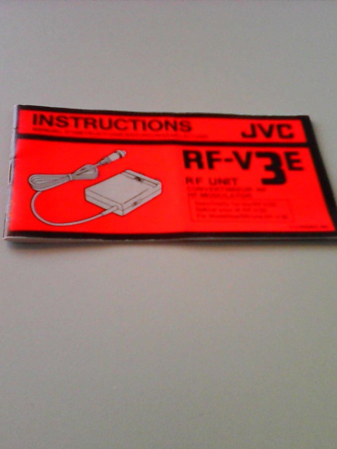 JVC RF-V3E RF-enhet inklusive antennkabel IN/OUT