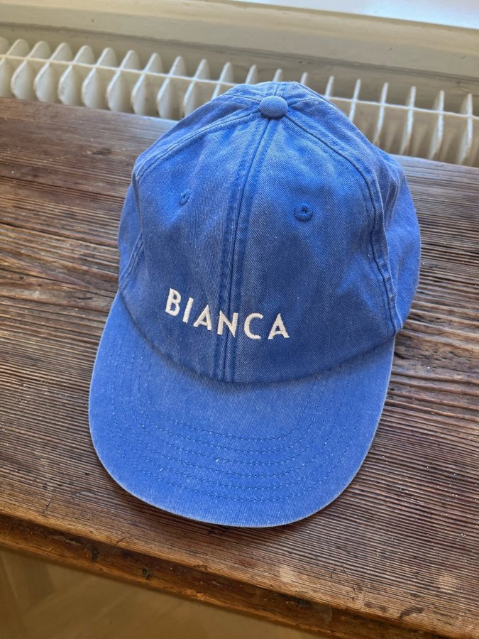 Blå Bianca keps