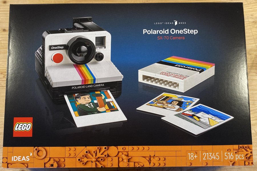 LEGO 21345 Polaroid OneStep SX-70 Camera - Oöppnad