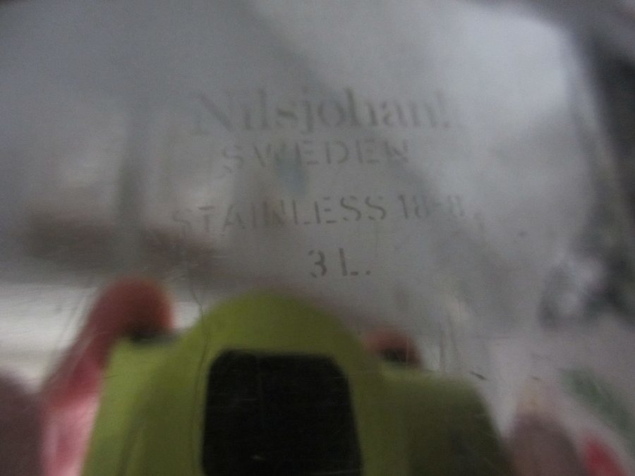 NilsJohan Nils Johan Gryta 3 liter i fint skick