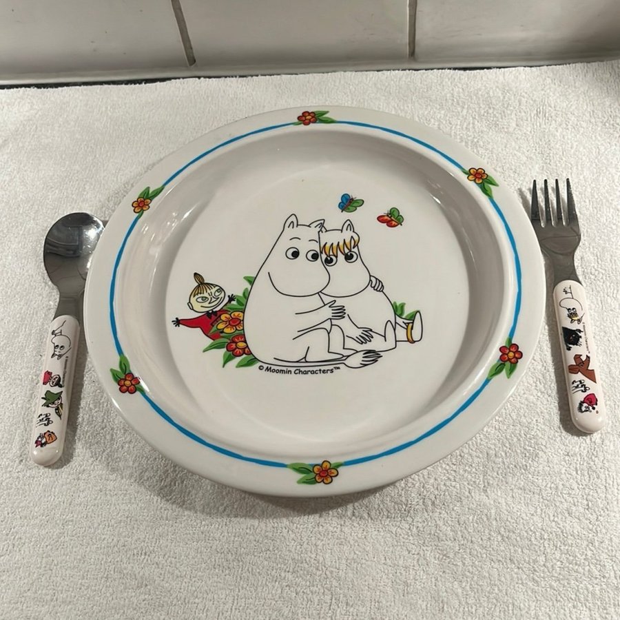 Moomin o bestick Rätt Start