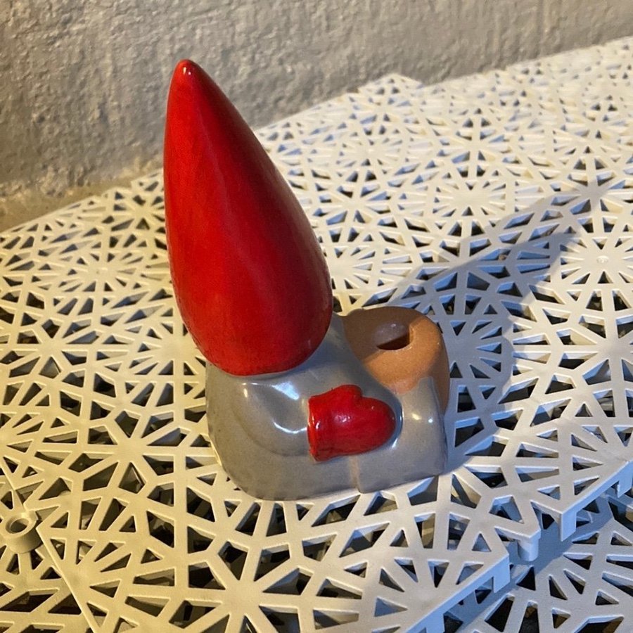 Tomte ljusstake Gustavsberg Lisa Larson