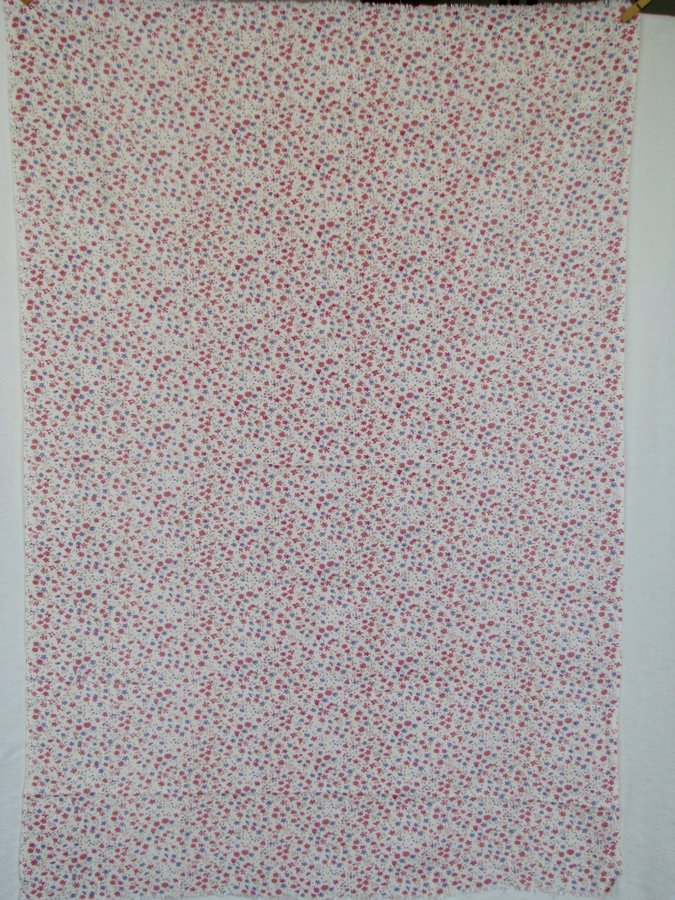 STUVBIT, BLOMMIGT BOMULLSTYG, 113 x 80 cm