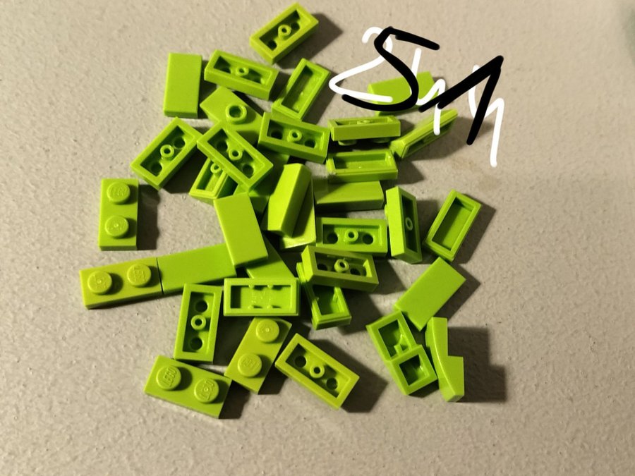 Lego Klossar Lime Grön