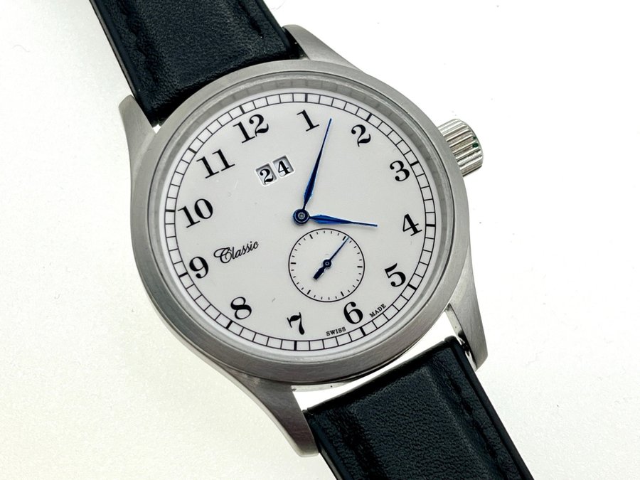 Classic Wristwatch for Men Swiss Made Sia-Abasives