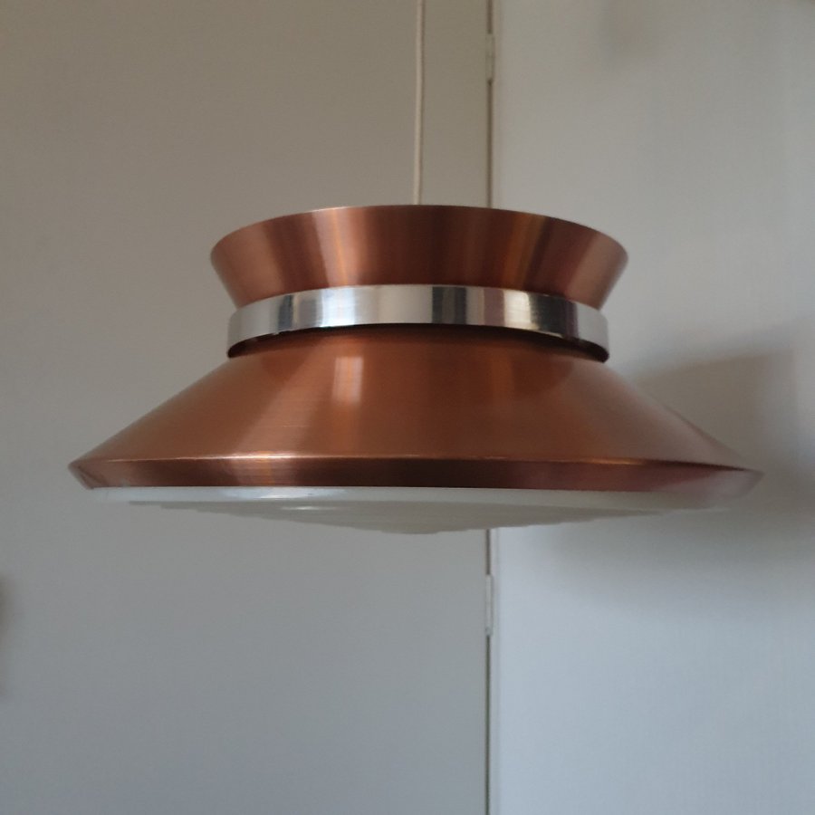 Taklampa Design Carl Thore Granhaga metallindustri koppar plåt