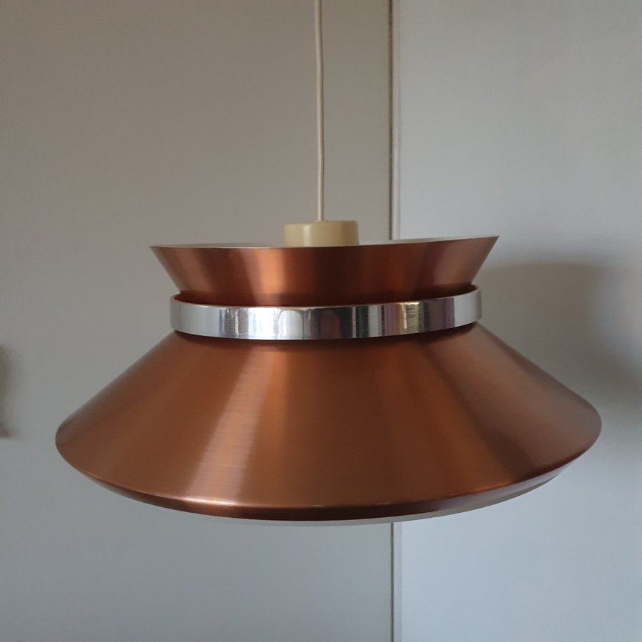 Taklampa Design Carl Thore Granhaga metallindustri koppar plåt