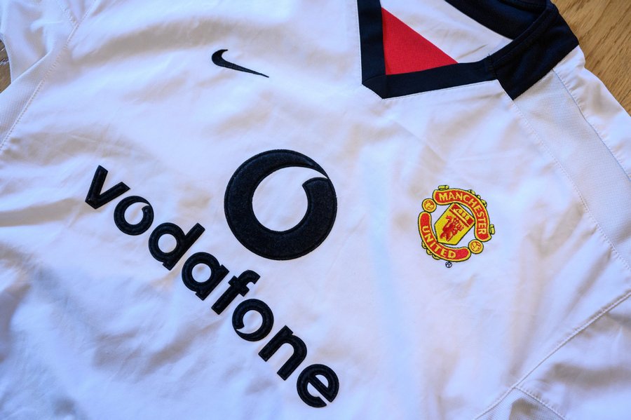 Manchester United matchtröja nike 2002/2003 - small