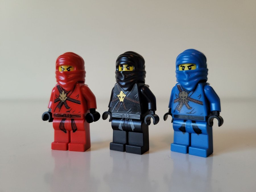 Lego - Ninjago - Kai+Cole+Jay - The Golden Weapons - Minifigur