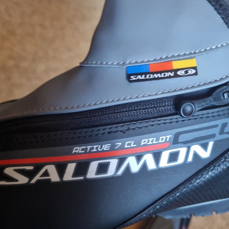 Salomon Active 7 CL Pilot skidskor stl 41 1/3