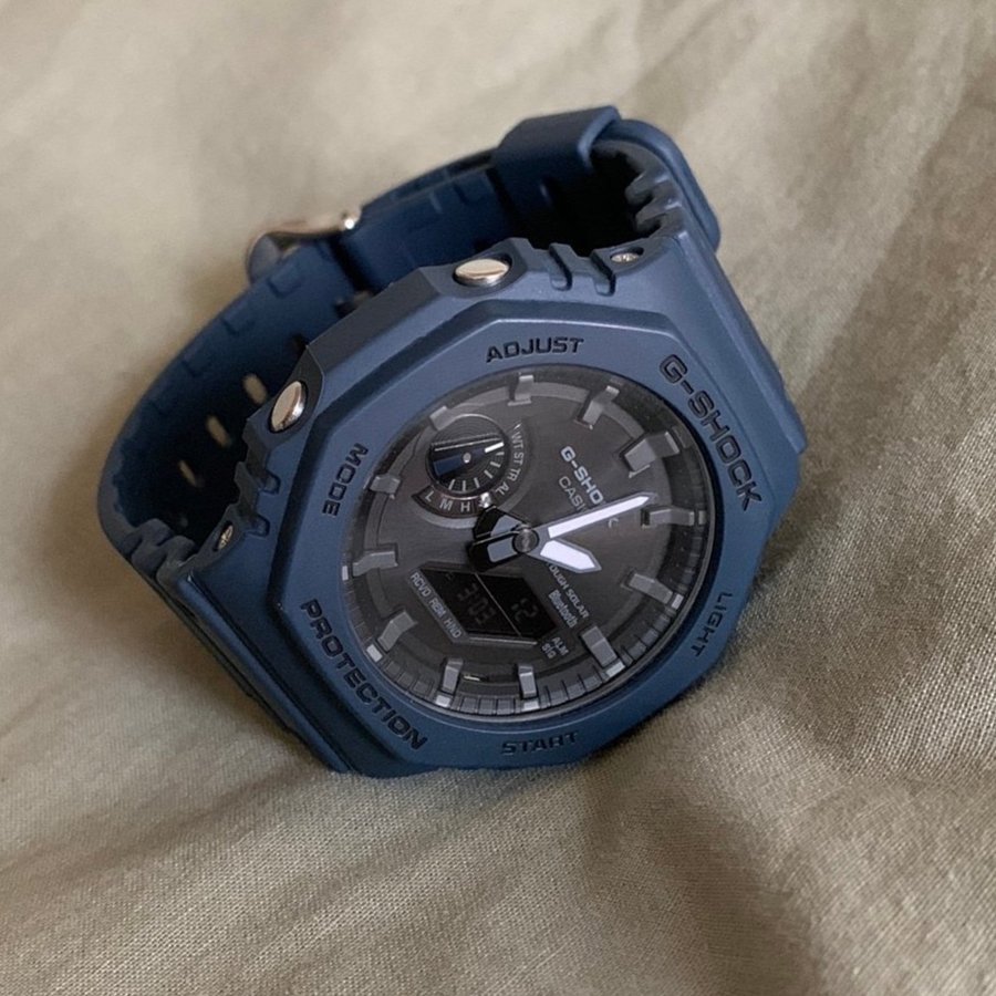 Casio G-Shock GA-2100 Bluetooth Blå