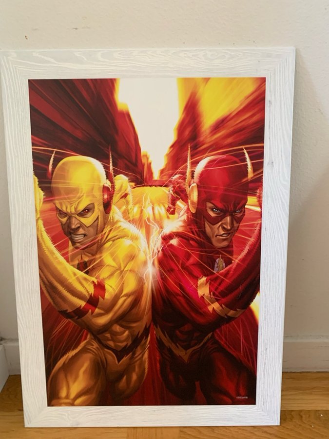 Displate - Flash  Reverse Flash, oanvnänt