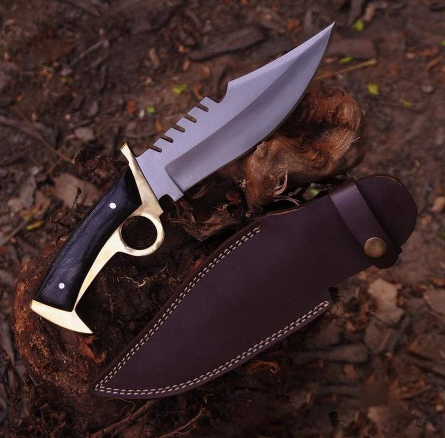 High Quality Carbon Steel Unique Style Hunting Knife Survival Knife