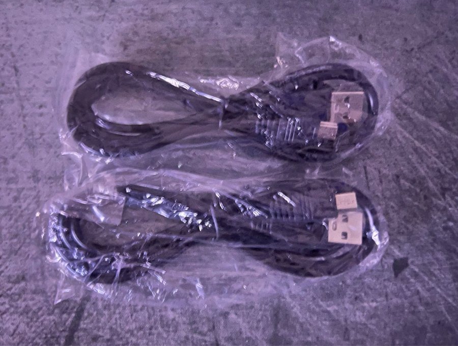 2st USB till Mini USB kabel - 1 meter