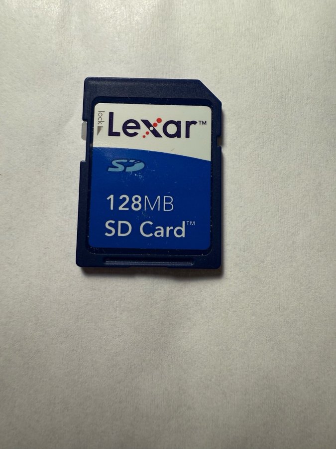 Lexar 128MB SD-kort