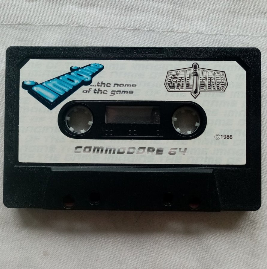 Galvan (Imagine - Nihon Bussan) Lös Tape - Kassett ->TESTAD<- Commodore 64