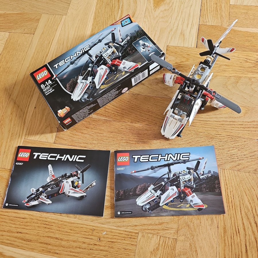 LEGO Technic 42057 Ultralight Helicopter 2 i 1 modeller