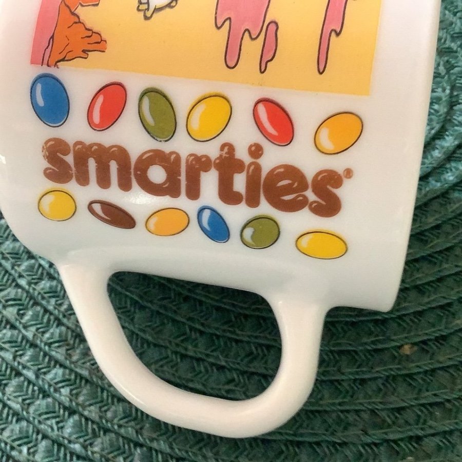 Walt Disney 1992 Mugg Smarties samla retro arcopal France samla