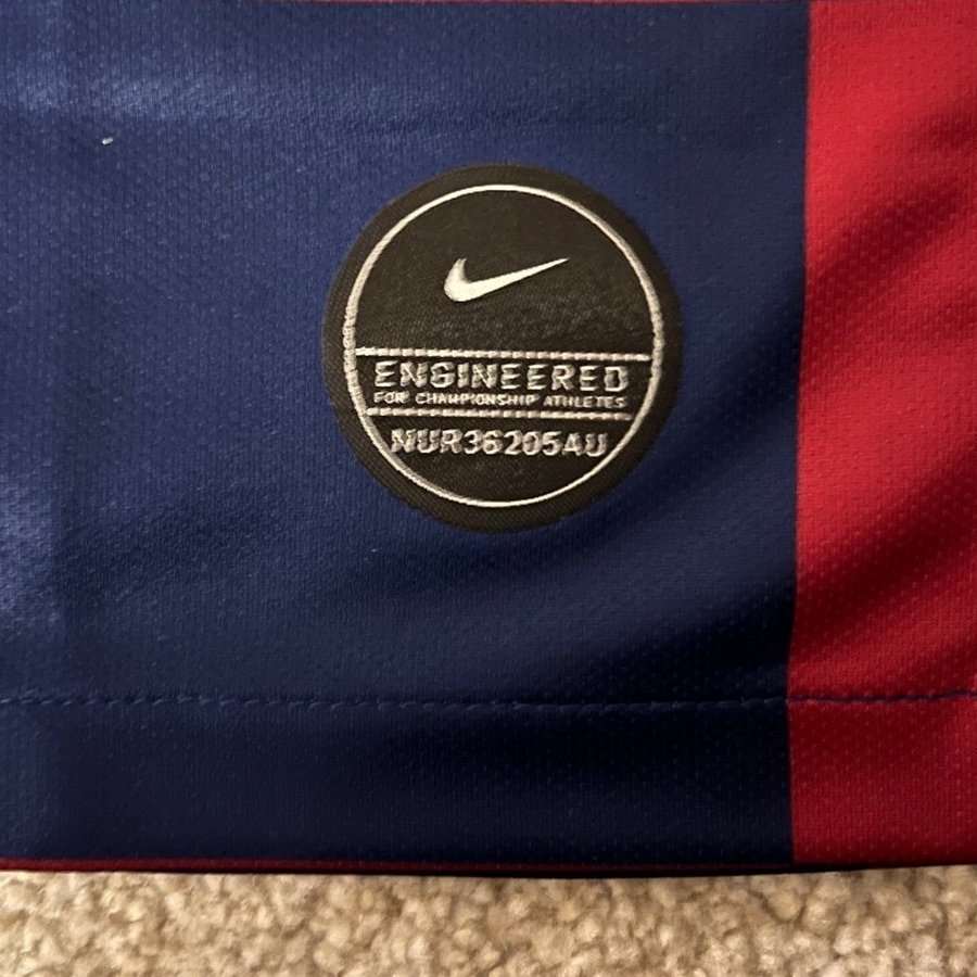 Ny Äkta Officiell FC Barcelona 2019/20 Nike Matchtröja, Fotbollströja