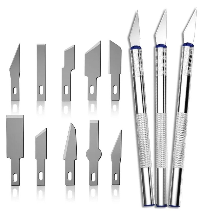 Metal Carving Knife Metal Carving Tool Precisionsreparation 13 delar