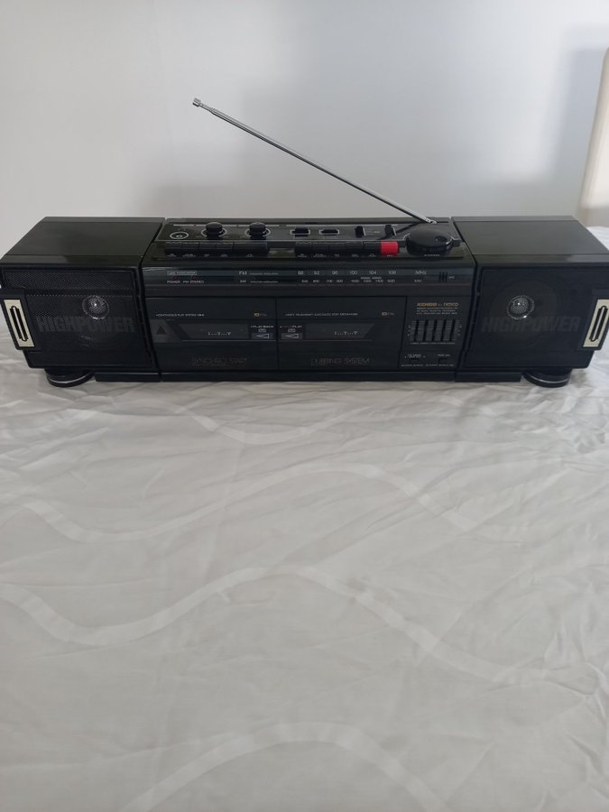 Kendo by Nesco RC-6561 Stereo/FM/AM Radio Cassette-Recorder