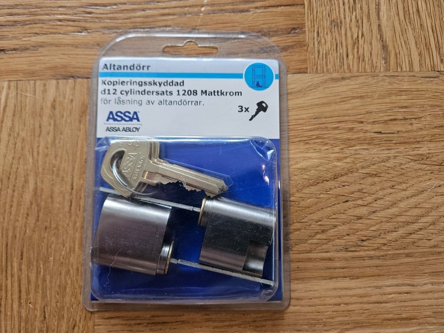 Assa 1208 Mattkrom Kopieringsskyddad