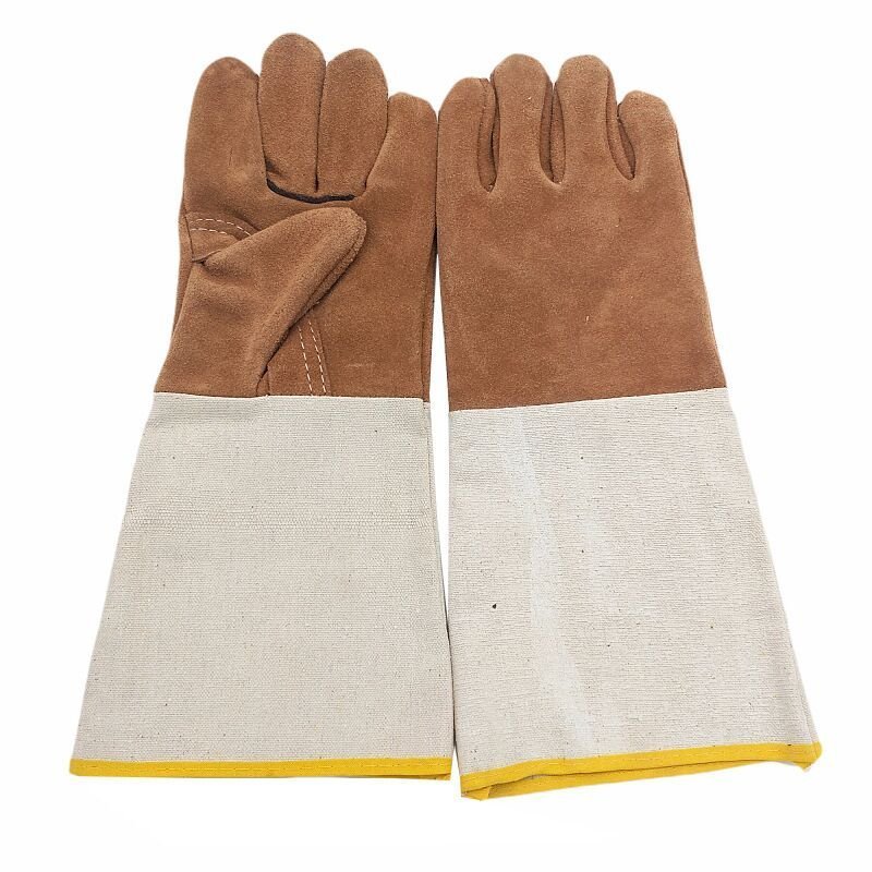 1 Pair Extended cowhide welding gloves