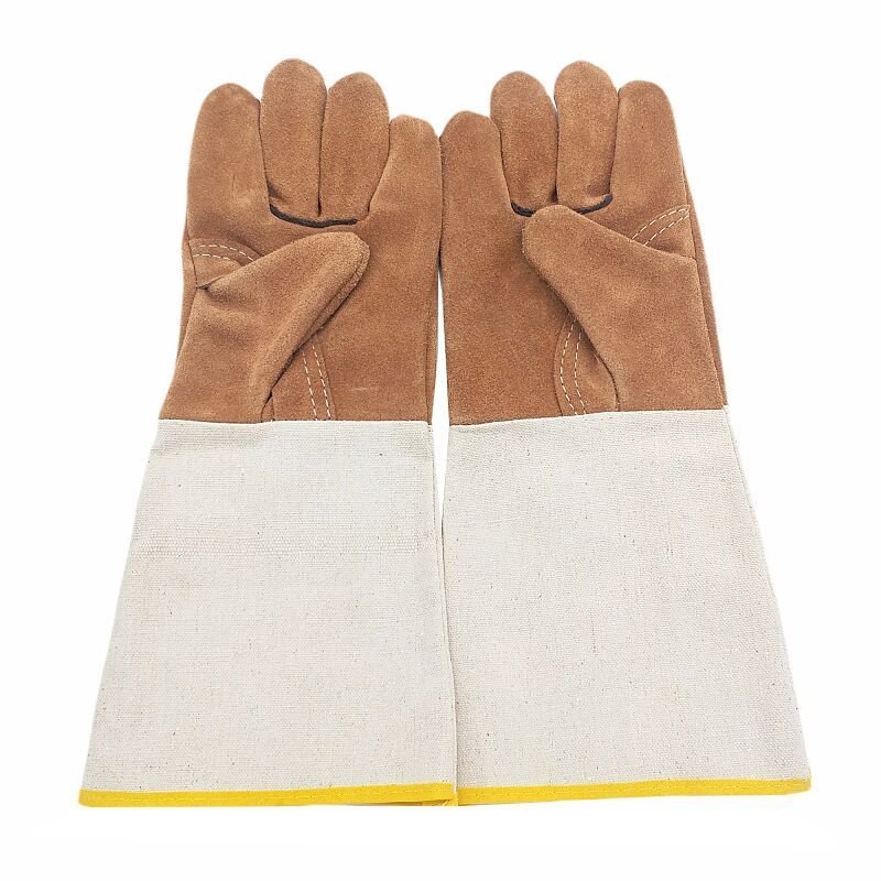 1 Pair Extended cowhide welding gloves