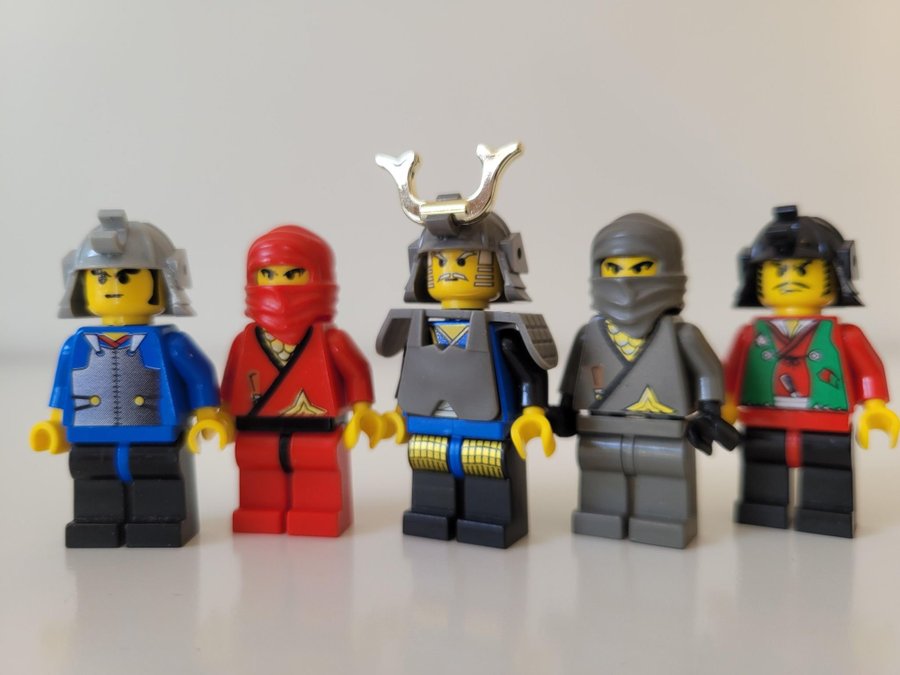 Lego - Ninja x5 - cas055+cas050+cas056+cas049+cas053 - Minifigur