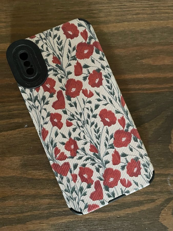 iPhone-skal med blommönster XS