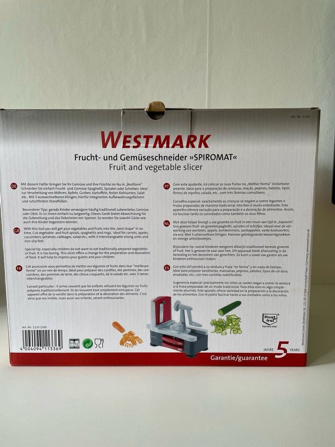 Westmark Spiromat Frukt- och Grönsaksskärare