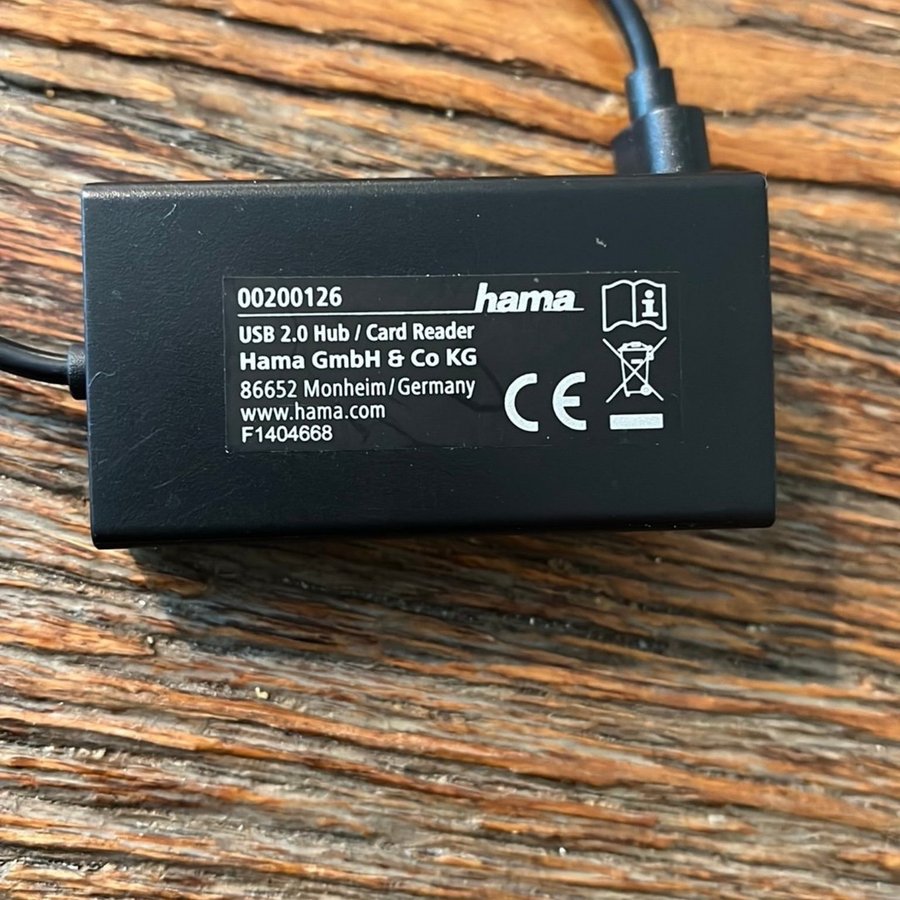 Hama USB 2.0 Hub / Card Reader