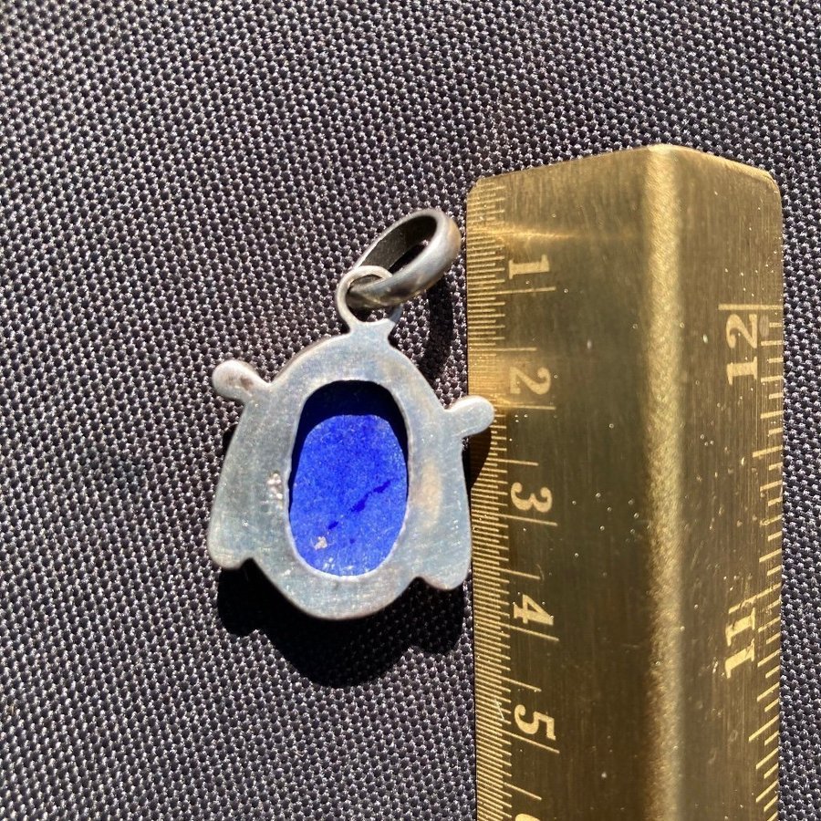 Silverhänge med Lapis lazuli 925