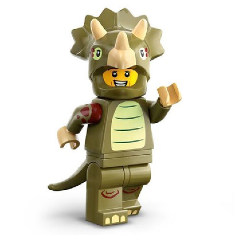 Lego Minifigure series 25: Triceratops Costume Fan