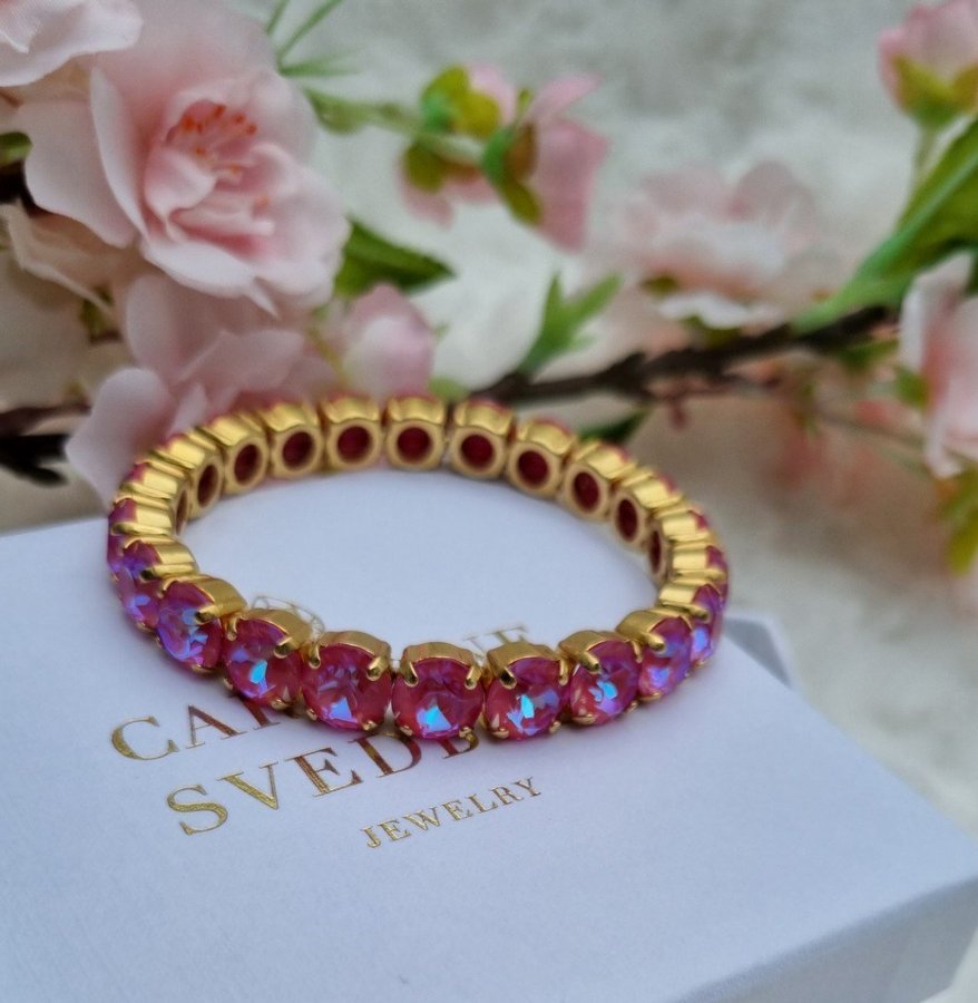 Caroline Svedbom Gia Stud Bracelet Pink i nyskick (995:-)