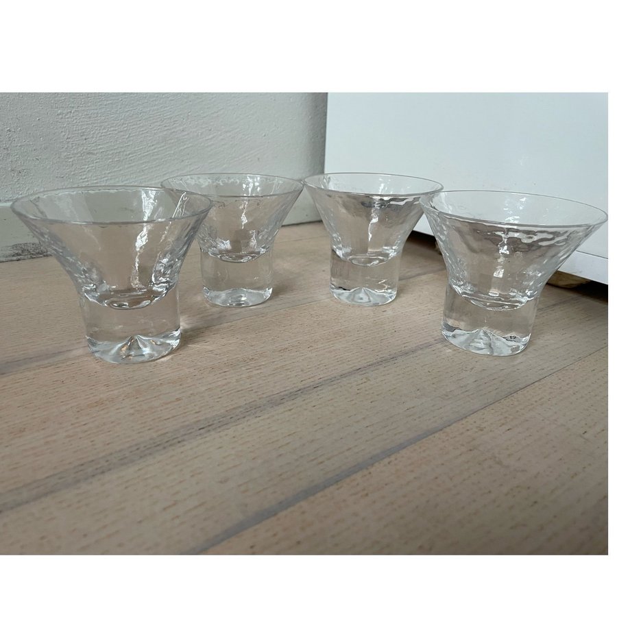 4 Cocktailglas Rustica Göran Wärff Pukeberg retro